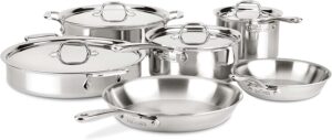 All-Clad Aluminum Cookware Set (2.5L) Grey, Gray