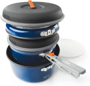 GSI Outdoors, Bugaboo Base Camper, Nesting Cook Set, Superior Backcountry Cookware Since 1985