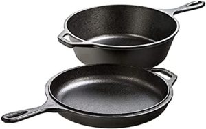 Affordable Dutch oven: Lodge LCC3 Cast Iron Combo Cooker
