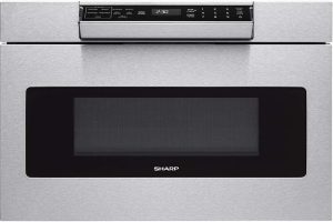 Sharp Microwave Drawer, Stainless Steel